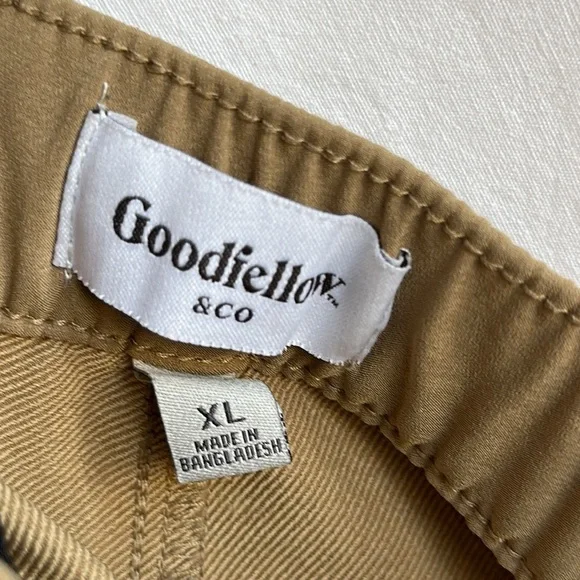 Goodfellow & Co. tan drawstring joggers, size XL - Picture 14 of 15